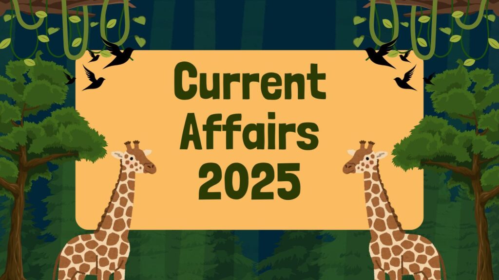 Current Affairs: सितंबर 2025 की प्रमुख राष्ट्रीय और अंतर्राष्ट्रीय घटनाओं और सम्मान की जानकारी