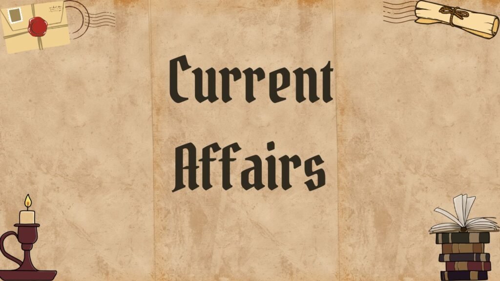 Current Affairs: भारत के हाल ही में हुए खेल और प्रशासनिक घटनाक्रम, महत्वपूर्ण प्रश्नोत्तर