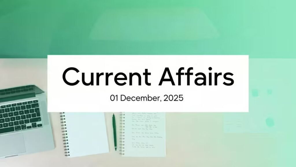 Current Affairs Quiz: परीक्षा तैयारी के लिए जरूरी करंट अफेयर्स, जो हर छात्र को जानना चाहिए